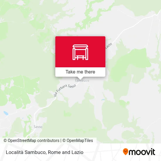 Sambuco Location map