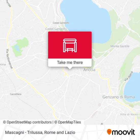 Mascagni - Trilussa map