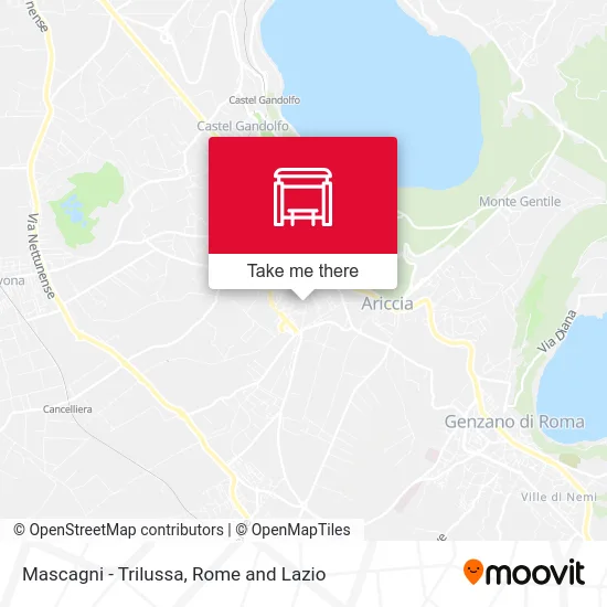 Mascagni - Trilussa map