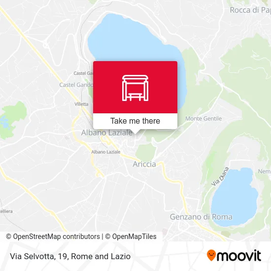 Via Selvotta, 19 map