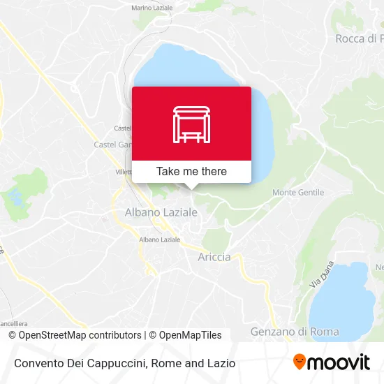 Convento Dei Cappuccini map