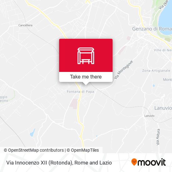 Via Innocenzo XII (Rotonda) map