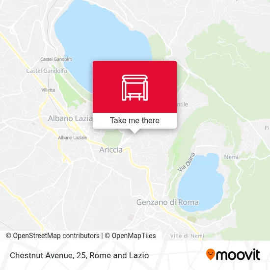 Chestnut Avenue, 25 map