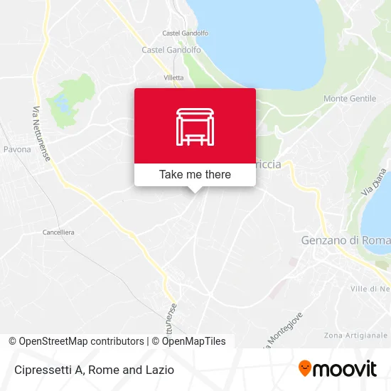 Cipressetti A map
