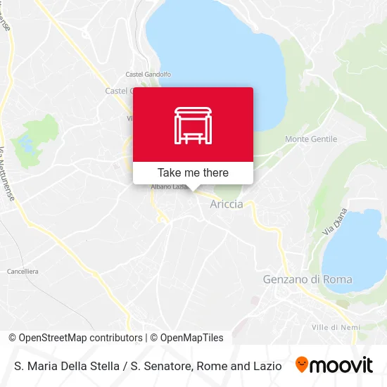 St. Mary of the Star / St. Senator map