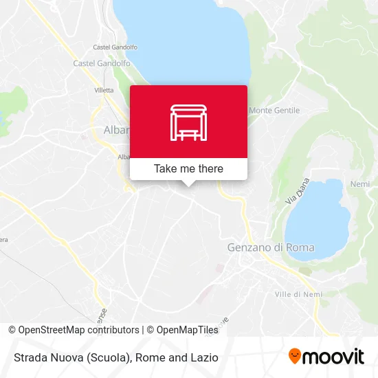 Strada Nuova (Scuola) map