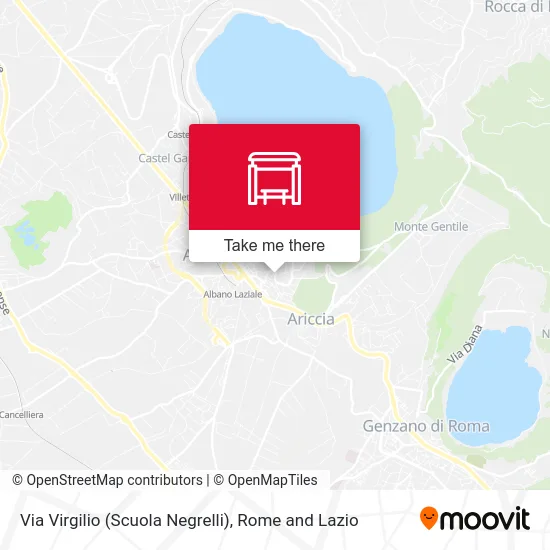 Virgilio Street (Negrelli School) map