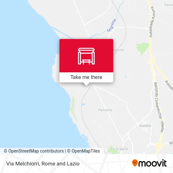 Melchiorri Street map