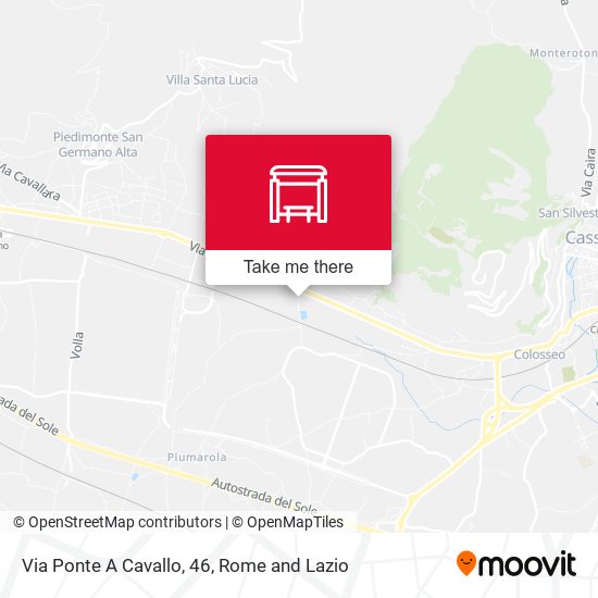 Via Ponte A Cavallo, 46 map