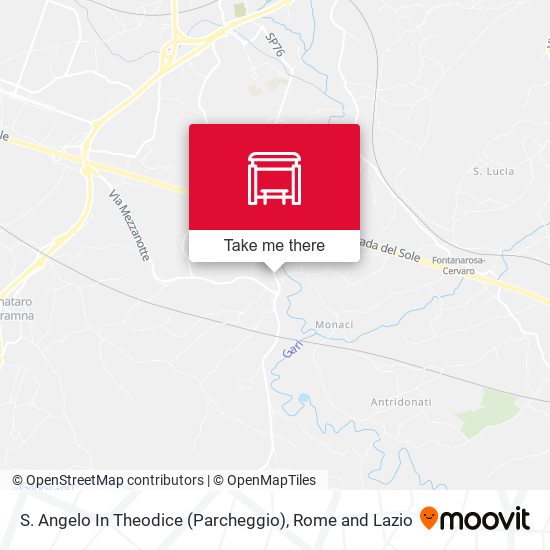 S. Angelo In Theodice (Parcheggio) map