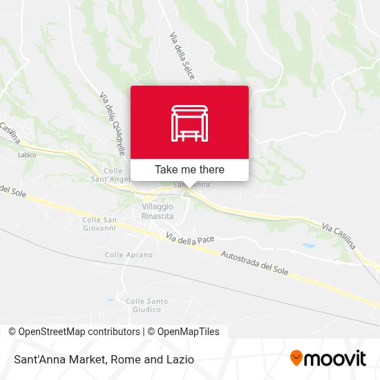 Sant'Anna Market map