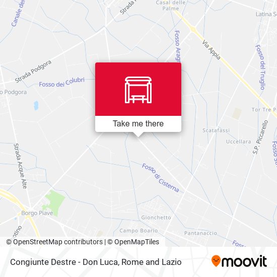 Congiunte Destre - Don Luca map