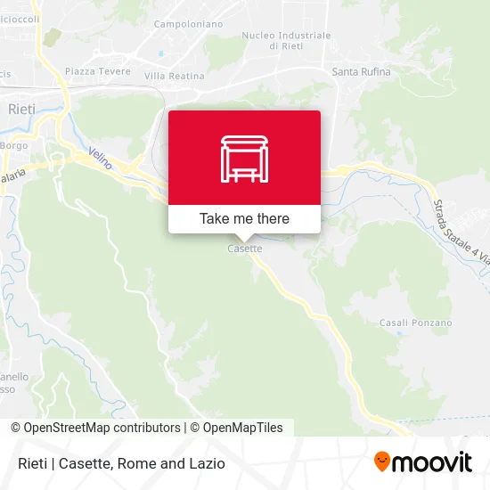 Rieti | Casette map
