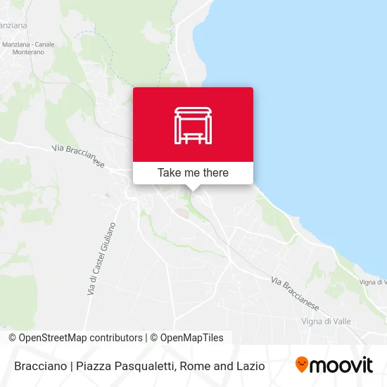 Bracciano | Pasqualetti Square map