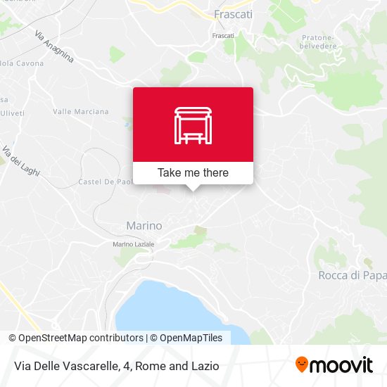 Via Delle Vascarelle, 4 map