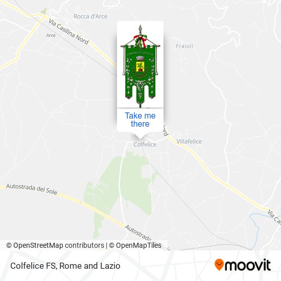 Colfelice FS map