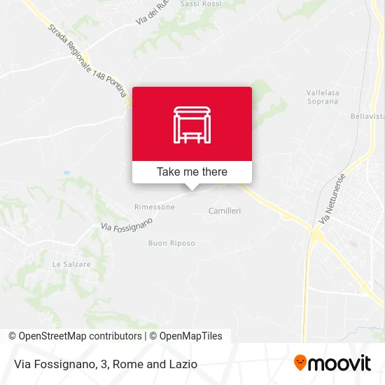 3 Fossignano Street map