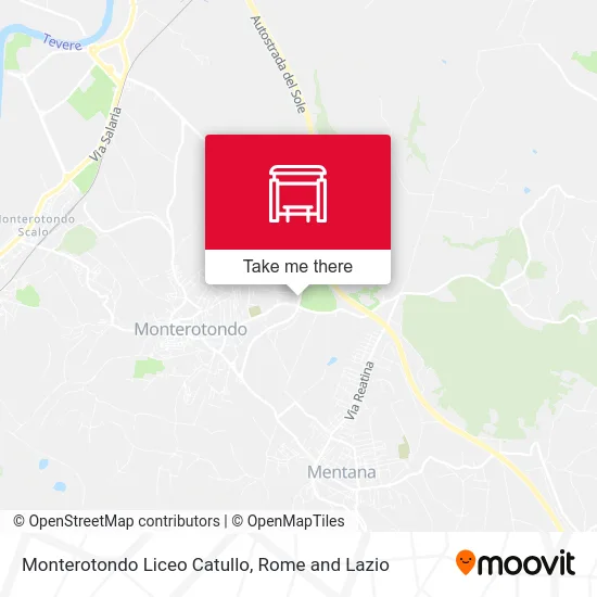 Monterotondo Catullus High School map
