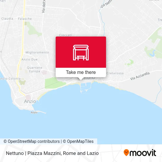 Nettuno | Piazza Mazzini map