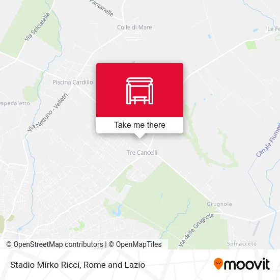 Mirko Ricci Stadium map