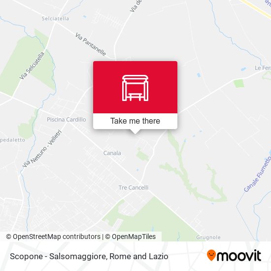 Scopone - Salsomaggiore map
