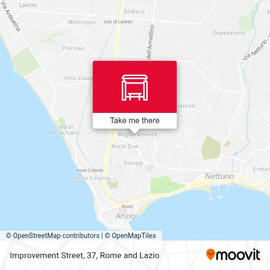 Improvement Street, 37 map