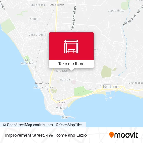 Improvement Street, 499 map