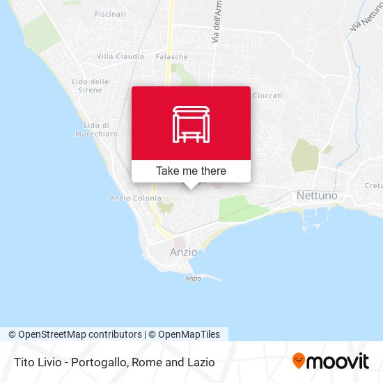 Tito Livio - Portogallo map