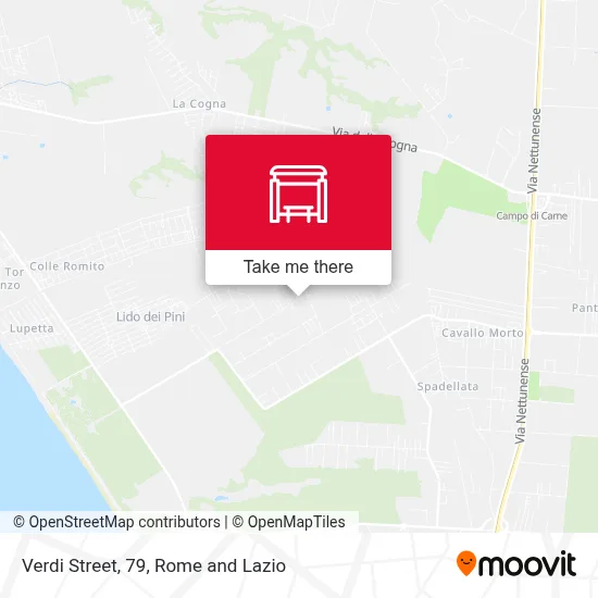Verdi Street, 79 map