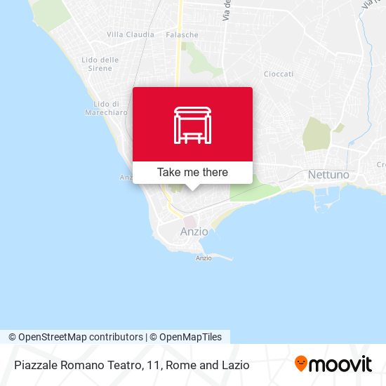 Piazzale Romano Teatro, 11 map