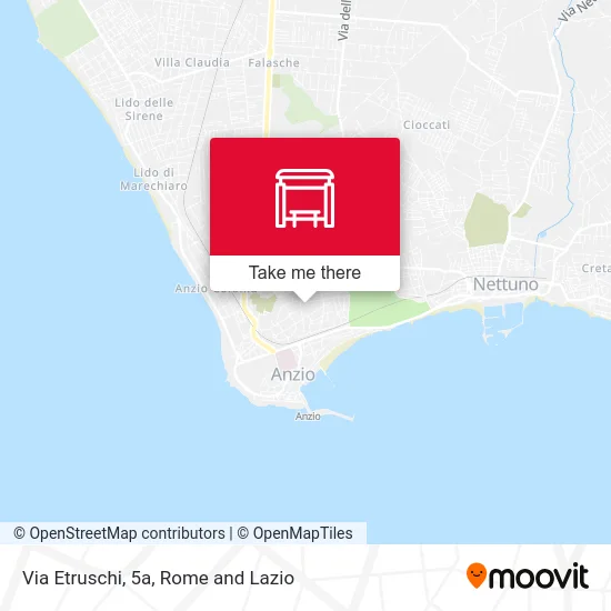 Via Etruschi, 5a map