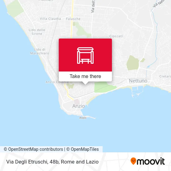 Via Degli Etruschi, 48b map