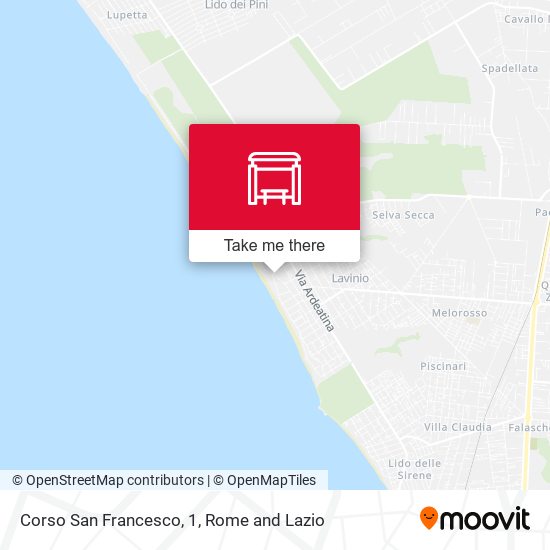 Corso San Francesco, 1 map