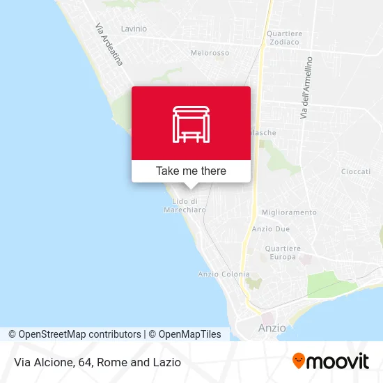 Alcione Street, 64 map