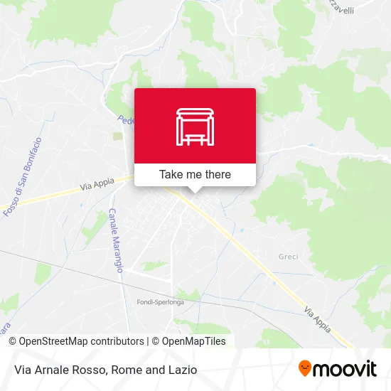 Arnale Rosso Street map
