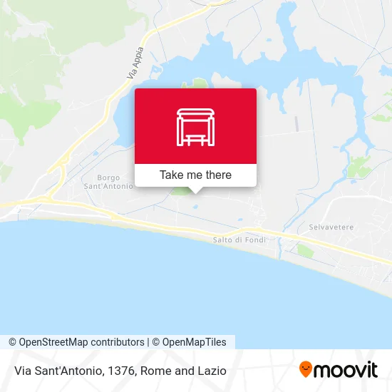 Via Sant'Antonio, 1376 map