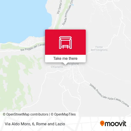 Aldo Moro Street, 6 map