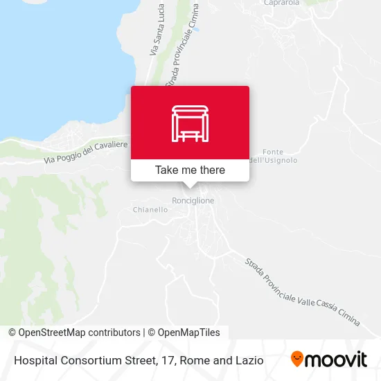 Hospital Consortium Street, 17 map