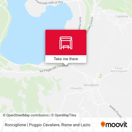 Ronciglione | Poggio Cavaliere map
