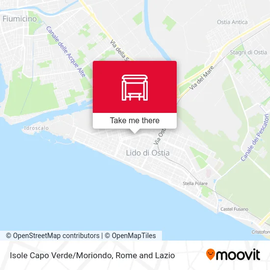 Isole Capo Verde/Moriondo map