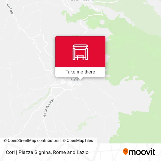 Cori | Piazza Signina map