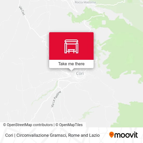 Cori | Gramsci Ring Road map