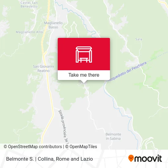 Belmonte S. | Collina map