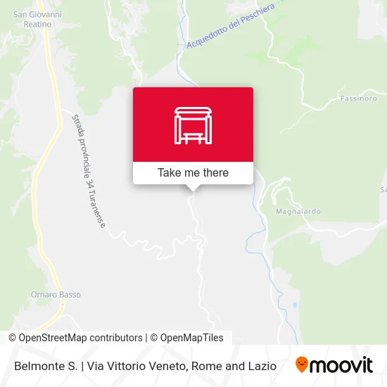 Belmonte S. | Via Vittorio Veneto map