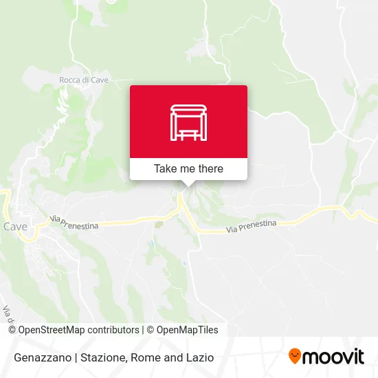 Genazzano | Stazione map
