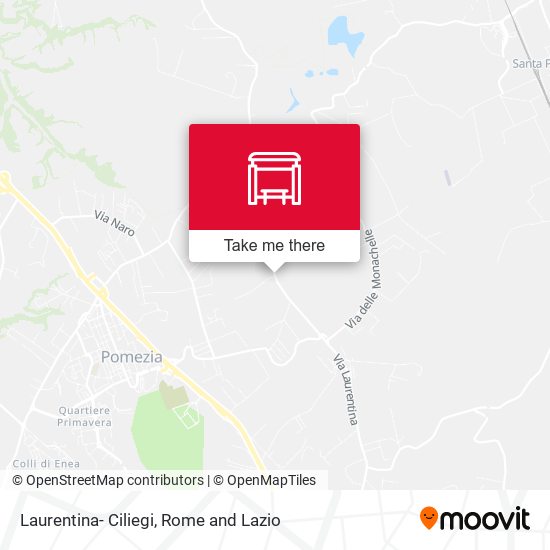 Laurentina- Ciliegi map