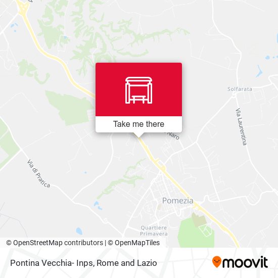 Pontina Vecchia- Inps map
