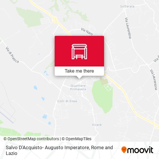 Salvo D'Acquisto- Augusto Imperatore map