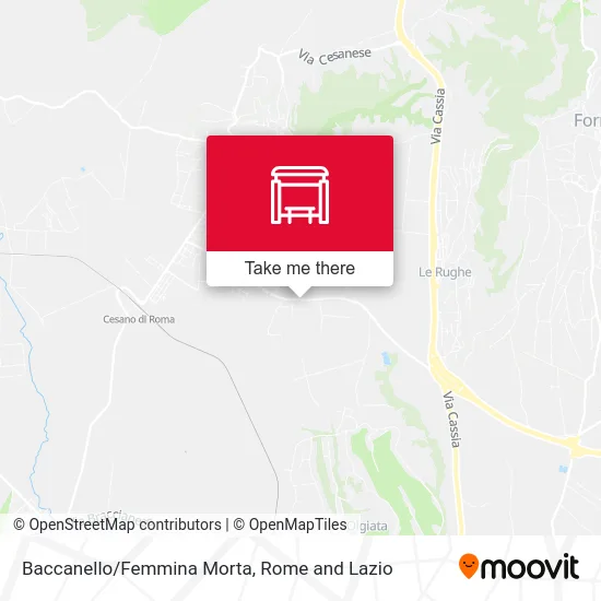 Baccanello/Femmina Morta map