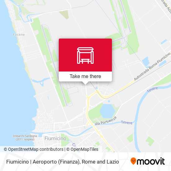 Fiumicino | Aeroporto (Finanza) map